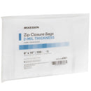 Reclosable Bag McKesson 8 X 10 Inch Polyethylene Clear Zipper Closure