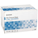 Reclosable Bag McKesson 8 X 10 Inch Polyethylene Clear Zipper Closure