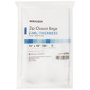 Reclosable Bag McKesson 12 X 15 Inch Polyethylene Clear Zipper Closure