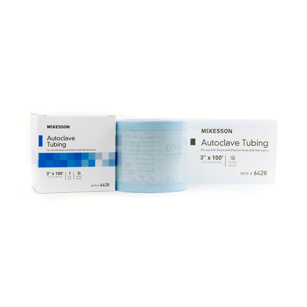 McKesson Sterilization Tubing 3 Inch X 100 Foot