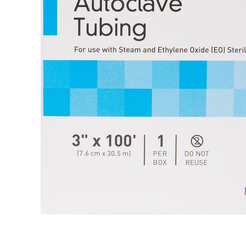 McKesson Sterilization Tubing 3 Inch X 100 Foot