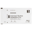 Impregnated Swabstick McKesson 70% Strength Isopropyl Alcohol Individual Packet Sterile