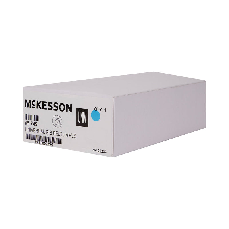 Rib Belt McKesson One Size Fits Most Hook and Loop Closure 6 Inch Height Adult