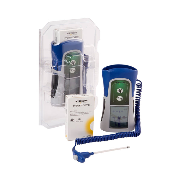Electronic Probe Thermometer McKesson LUMEON™ Oral / Axillary Probe Handheld