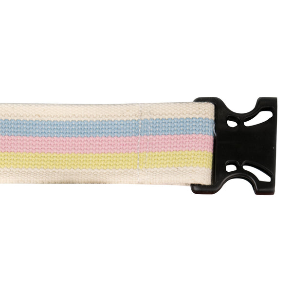 Gait Belt McKesson 60 Inch Length Pastel Stripe Polyester