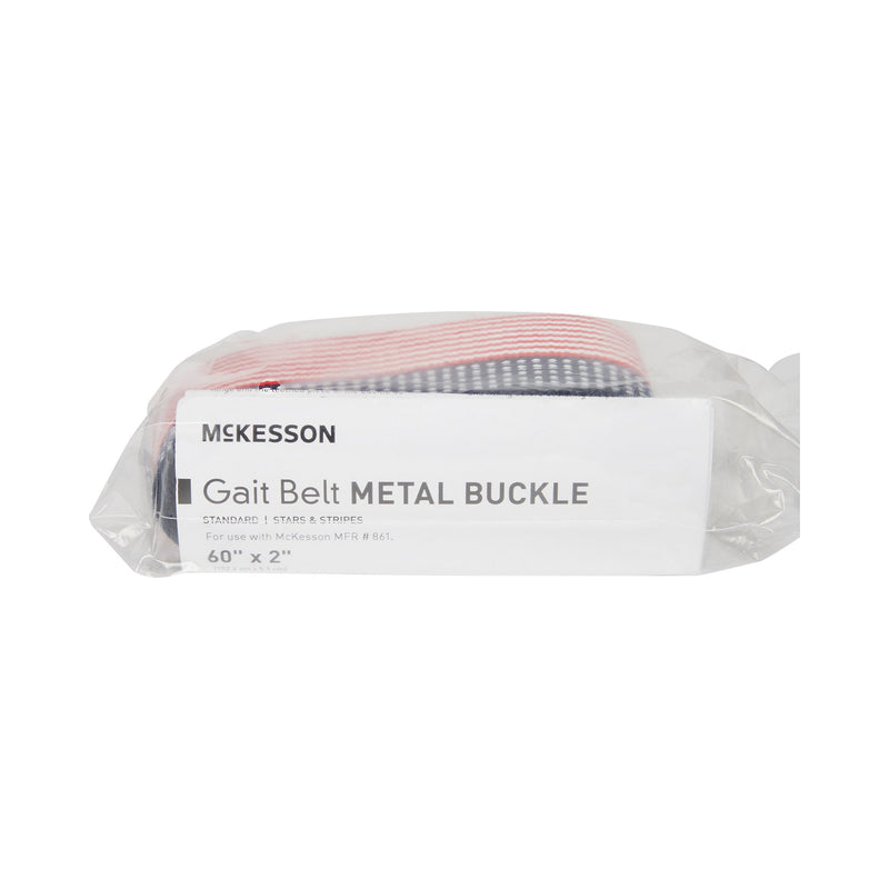 Gait Belt McKesson 60 Inch Length Stars and Stripes Design Polyester