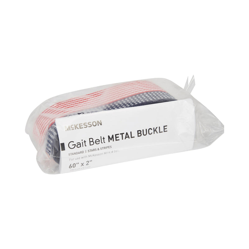 Gait Belt McKesson 60 Inch Length Stars and Stripes Design Polyester