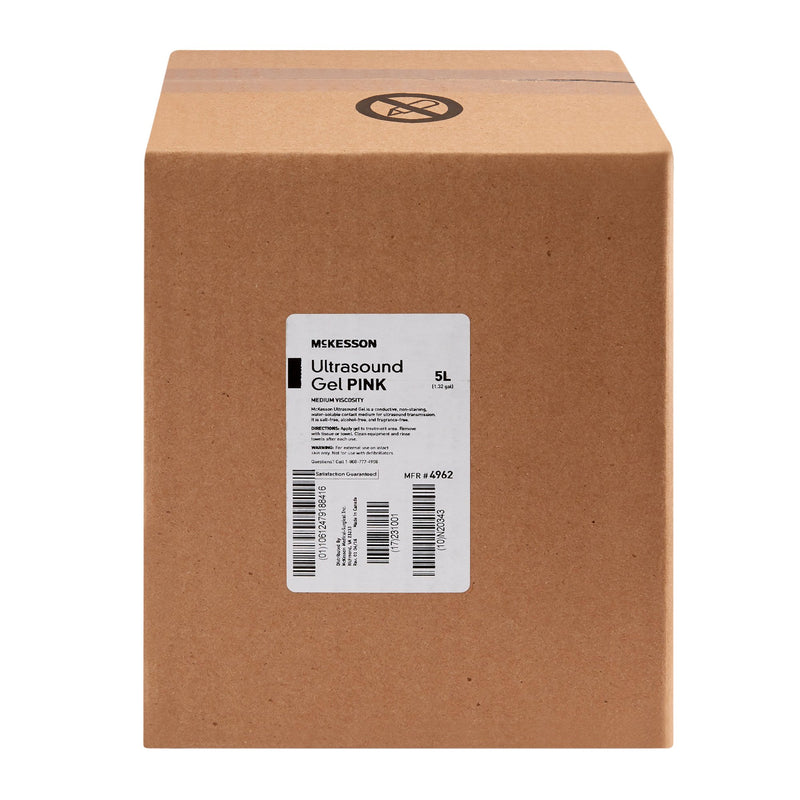 Ultrasound Gel McKesson Medium Viscosity 5 Liter Jug NonSterile
