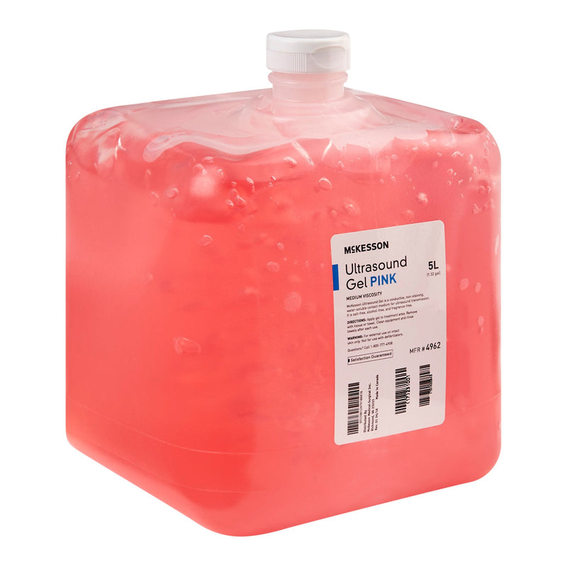 Ultrasound Gel McKesson Medium Viscosity 5 Liter Jug NonSterile