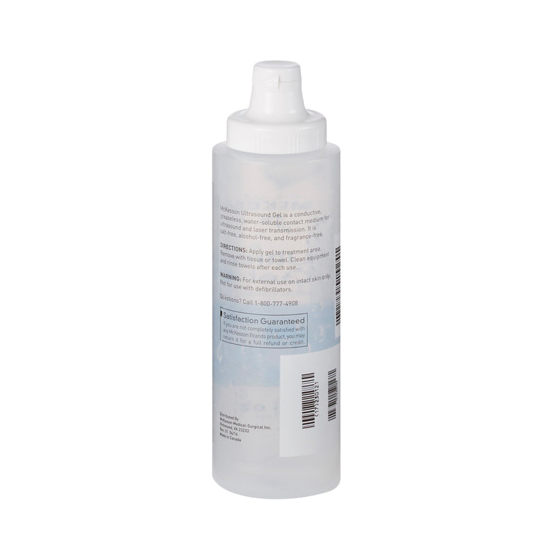 Ultrasound Gel McKesson High Viscosity 8.5 oz. Bottle NonSterile