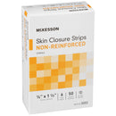 Skin Closure Strip McKesson 1/4 X 1-1/2 Inch Nonwoven Material Flexible Strip Tan