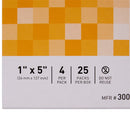 Skin Closure Strip McKesson 1 X 5 Inch Nonwoven Material Flexible Strip Tan