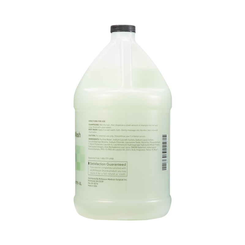 Shampoo and Body Wash McKesson 1 gal. Jug Cucumber Melon Scent