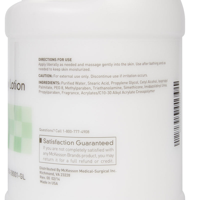 Hand and Body Moisturizer McKesson 1 gal. Jug Cucumber Melon Scent Lotion