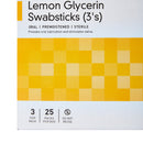 Lemon Glycerin Swabstick McKesson Rayon Tip 3 per Pack