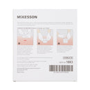Thin Hydrocolloid Dressing McKesson Film Backing 4 X 4 Inch Square Hydrocolloid / Film