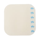 Thin Hydrocolloid Dressing McKesson Film Backing 6 X 6 Inch Square Hydrocolloid / Film