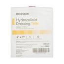 Thin Hydrocolloid Dressing McKesson Film Backing 6 X 7 Inch Sacral Hydrocolloid