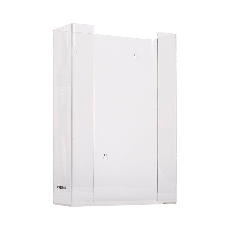Glove Box Holder McKesson Horizontal Mounted 3-Box Capacity Clear 4-1/4 X 11 X 16 Inch Plastic