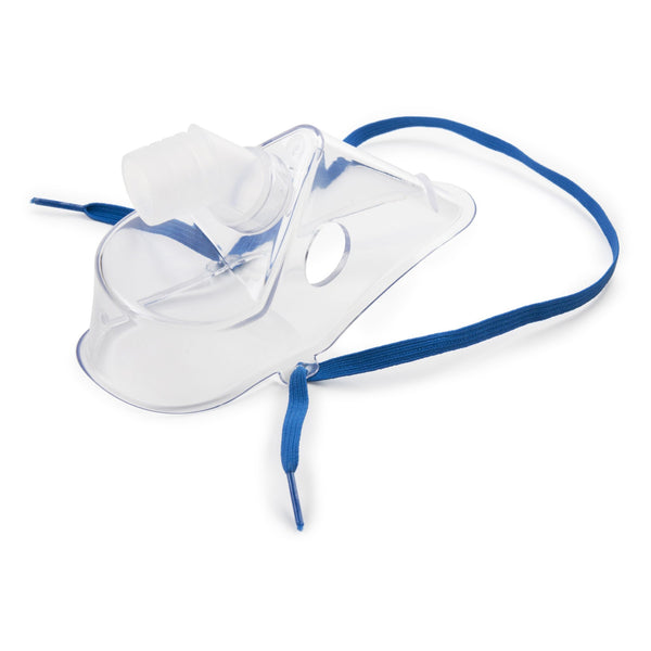 Aerosol Mask McKesson Elongated Style Adult One Size Fits Most Adjustable Head Strap