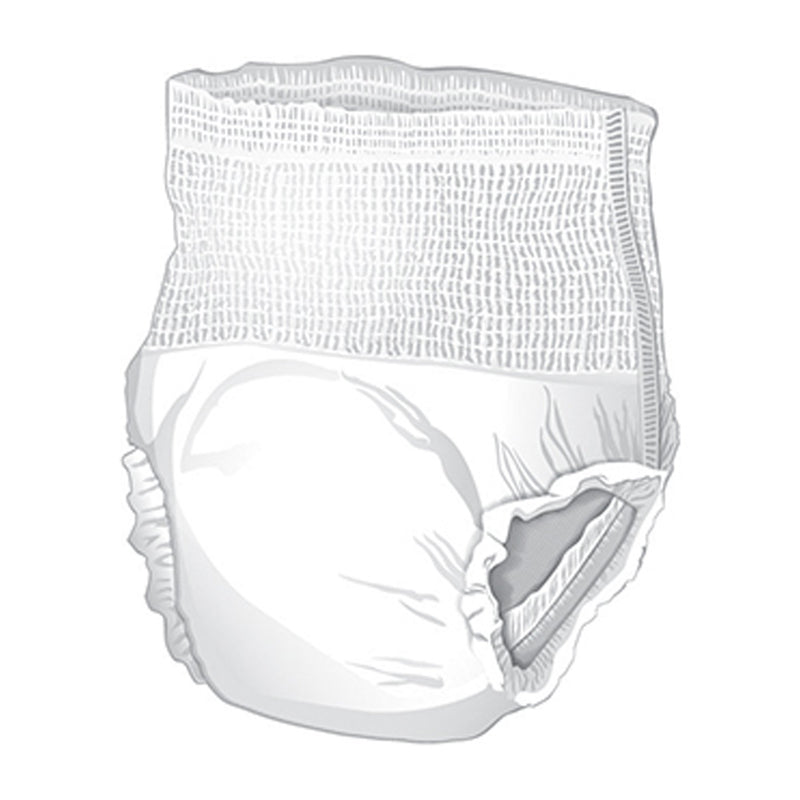 Unisex Adult Absorbent Underwear McKesson Classic Pull On with Tear Away Seams Medium Disposable Light Absorbency