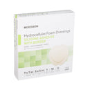 Foam Dressing McKesson 7 X 7 Inch With Border Film Backing Silicone Gel Adhesive Sacral Sterile