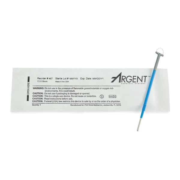 LEEP/LLETZ Electrode McKesson Argent™ Tungsten Wire Sterile 8 X 13 mm Loop Tip Disposable