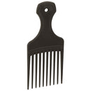 Mini Hair Pick McKesson 5.3 Inch Black Polypropylene
