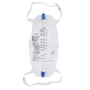 Urinary Leg Bag McKesson Anti-Reflux Valve Sterile 1,000 mL Vinyl