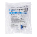 Urinary Leg Bag McKesson Anti-Reflux Valve Sterile 1,000 mL Vinyl