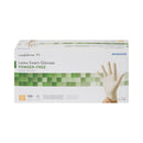 Exam Glove McKesson Confiderm® X-Small NonSterile Latex Standard Cuff Length Fully Textured Ivory Not Rated