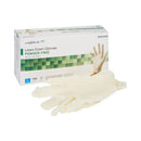 Exam Glove McKesson Confiderm® Large NonSterile Latex Standard Cuff Length Fully Textured Ivory Not Rated