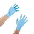 Exam Glove McKesson Confiderm® 4.5C Large NonSterile Nitrile Standard Cuff Length Textured Fingertips Blue Chemo Tested