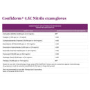 Exam Glove McKesson Confiderm® 4.5C Large NonSterile Nitrile Standard Cuff Length Textured Fingertips Blue Chemo Tested