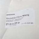 Bed Pillow McKesson 21 X 27 Inch White Reusable