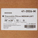 Bed Pillow McKesson 20 X 26 Inch White Single Patient Use