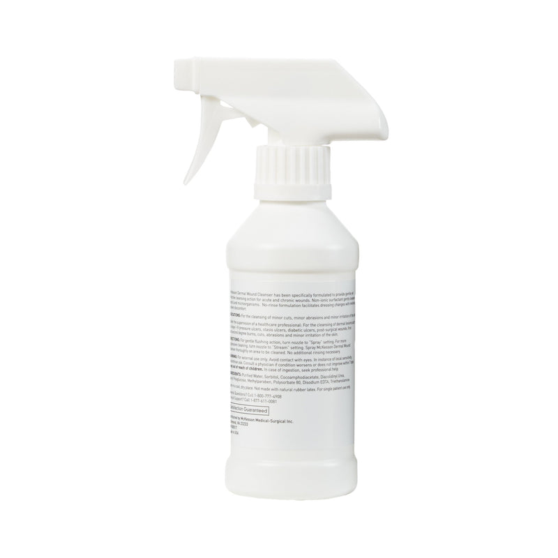 Wound Cleanser McKesson 8 oz. Spray Bottle NonSterile