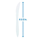 Knife McKesson Medium Weight White Polypropylene