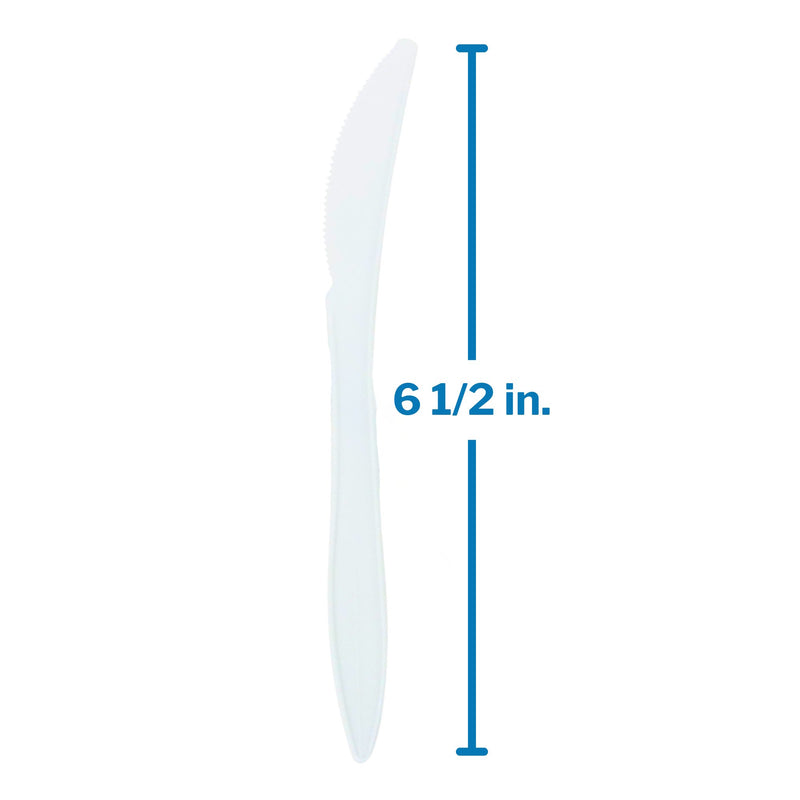 Knife McKesson Medium Weight White Polypropylene