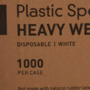 Spoon McKesson Heavy Weight White Polypropylene