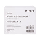 Sterilization Pouch McKesson Ethylene Oxide (EO) Gas / Steam 7-1/2 X 13 Inch Transparent Blue / White Self Seal Paper / Film