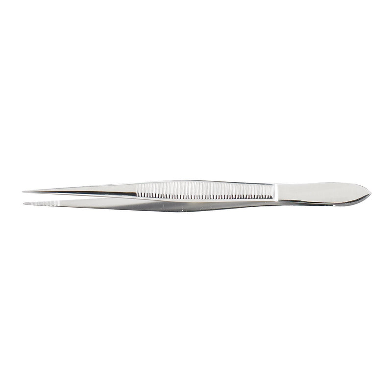 Splinter Forceps McKesson Argent™ 4 Inch Length OR / Surgical Grade German Stainless Steel NonSterile NonLocking Thumb Handle Straight Pointed Tips