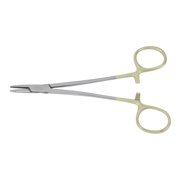 Needle Holder McKesson Argent™ Webster 5 Inch Length Smooth Jaws Finger Ring Handle