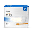 Unisex Adult Incontinence Brief McKesson Classic Medium Disposable Light Absorbency