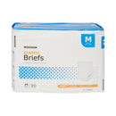 Unisex Adult Incontinence Brief McKesson Classic Medium Disposable Light Absorbency