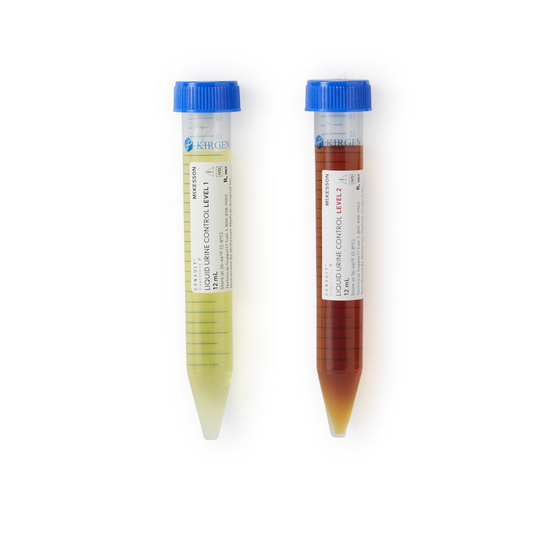 Urine Chemistry Control Set McKesson Consult™ Analyte Testing Positive Level / Negative Level 2 X 12 mL