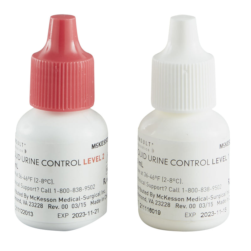 Urine Chemistry Control Set McKesson Consult™ Analyte Testing Positive Level / Negative Level 3 X 10 mL