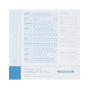 Urine Reagent Test Strip Recording Pad McKesson Consult™ For use with McKesson CONSULT® 10SG Urine Reagent Strips (MFR