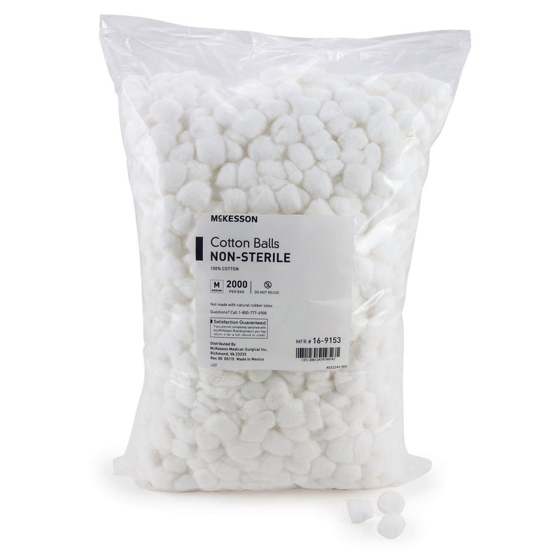 Cotton Ball McKesson Medium NonSterile