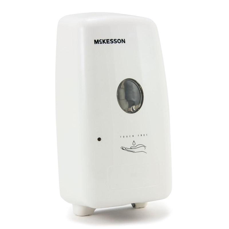 Hand Hygiene Dispenser McKesson White Plastic Touch Free 1000 mL Wall Mount